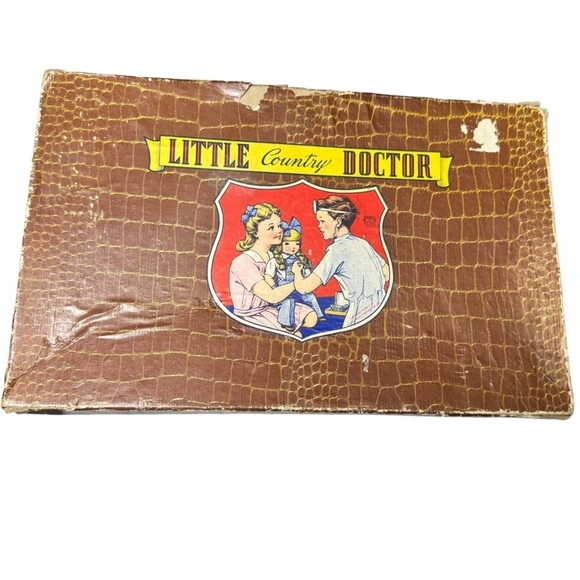 Vintage Little Country Doctor Toy Set by Transogram – Most Parts, Original Box - Picture 4 of 16